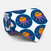 Quallen Krawatte (Gerollt)