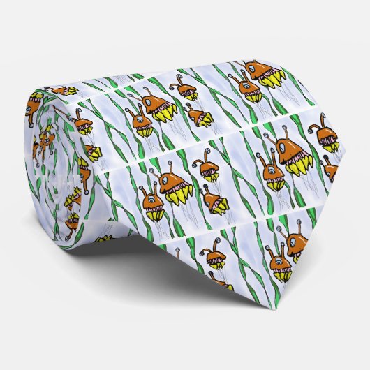 Quallen Krawatte (Gerollt)