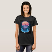 Quallen Kunst T-Shirt (Vorne ganz)