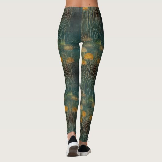 Quallen Leggings (Rückseite)