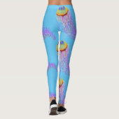 Quallen Leggings (Rückseite)