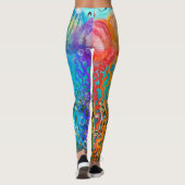 Quallen Leggings (Rückseite)