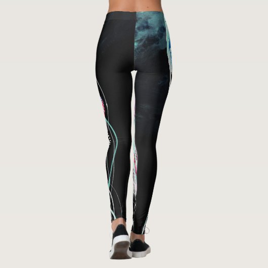 Quallen Leggings (Rückseite)