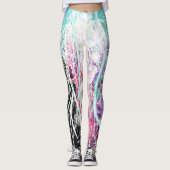 Quallen Leggings (Vorderseite)