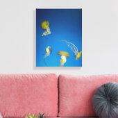 Quallen Leinwanddruck (Insitu (Wohnzimmer))