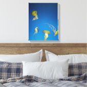Quallen Leinwanddruck (Insitu (Schlafzimmer))