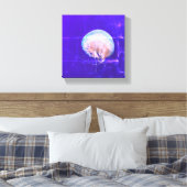 Quallen Leinwanddruck (Insitu (Schlafzimmer))