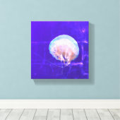 Quallen Leinwanddruck (Insitu (Holzboden))