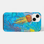 Quallen, Meere, Meer iPhone Hülle (Rückseite (Horizontal))