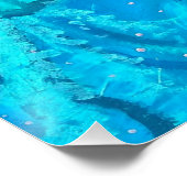 Quallen, Meere, Meer Poster (Ecke)