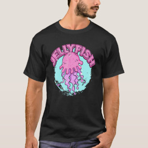 Quallen Meeresleben Ozean Tentakel Fisch Oktopus T-Shirt
