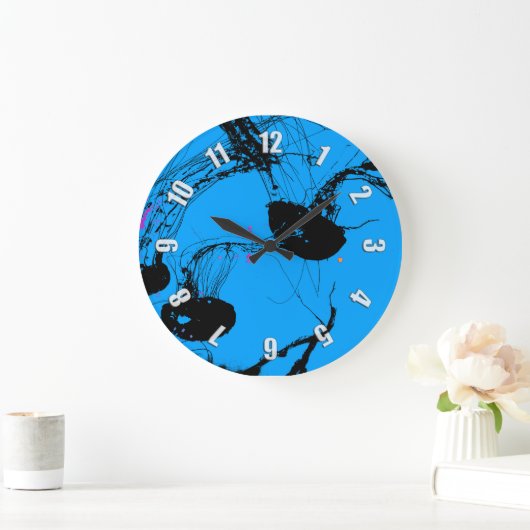 Quallen - Meerestiere Große Wanduhr (Zuhause)