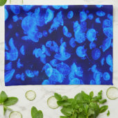 Quallen, Meerestiere, Meeresleben, Ihr Name Geschirrtuch (Gefaltet)