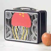 Quallen Metall Brotdose (Beispiel)