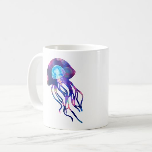 Quallen-Modus Kaffeetasse (Vorderseite Links)