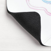 Quallen Mousepad (Ecke)