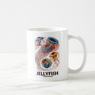 Quallen (Naturkunst von Ernest Haeckel) Kaffeetasse