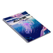 Quallen Notizblock (Rechte Seite)