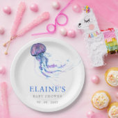 Quallen Ocean Beach unter der Sea Baby Dusche Pappteller (Party)