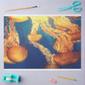 Quallen-Ozean 20x30 Decoupage Seidenpapier (Basteln)