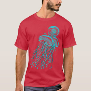 Quallen Ozean lustig Grafik T-Shirt