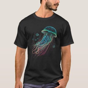 Quallen Ozean Tier Tauchen Qualle 8 T-Shirt