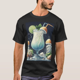 Quallen Piña Colada, Realismus T-Shirt