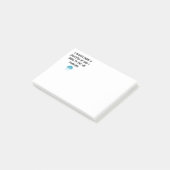 Quallen Post-it Klebezettel (angewinkelt)