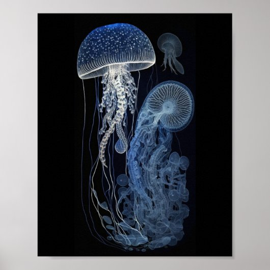 Quallen Poster (Vorne)