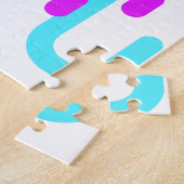 Quallen-Primitiv-Art Puzzle (Seite)