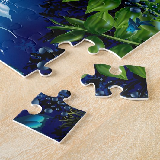 Quallen Puzzle (Seite)