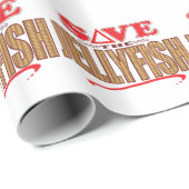 Quallen retten geschenkpapier (Rolleneckpunkt)