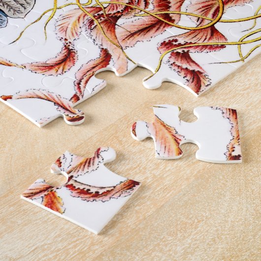Quallen (Scheibenquallen) von Ernst Haeckel Puzzle (Seite)