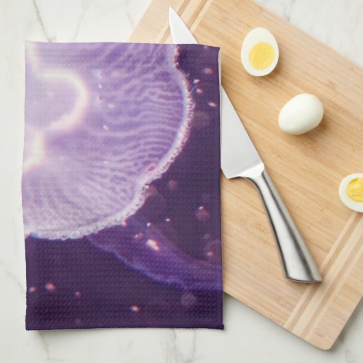 Quallen schwimmen geschirrtuch (Viertel Falte)