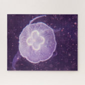 Quallen schwimmen puzzle (Horizontal)