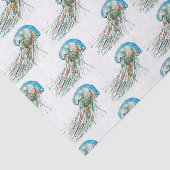 Quallen Seidenpapier (Ausschnitt)