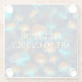 Quallen sind so süß glasuntersetzer (Rückseite)