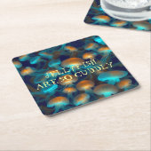 Quallen sind so süß rechteckiger pappuntersetzer (angewinkelt)