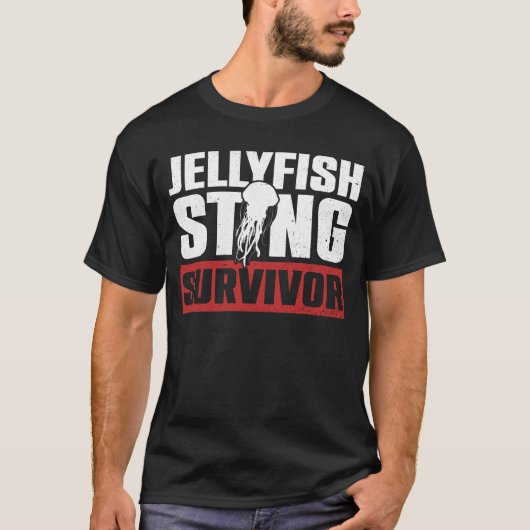 Quallen Sting Survivor - Quallen Sea Jellies T-Shirt (Vorderseite)