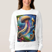 Quallen Sweatshirt (Vorderseite)