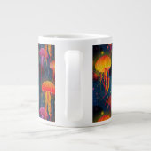 Quallen-Tanz Jumbo-Tasse (Rückseite)