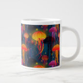 Quallen-Tanz Jumbo-Tasse (Rechts)