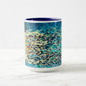 Quallen Tasse Blue (Zentrum)