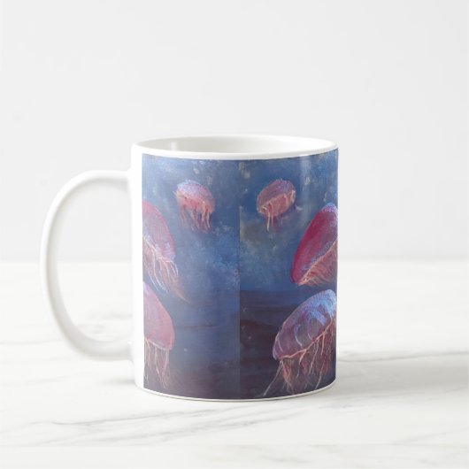 Quallen-Tasse Kaffeetasse (Links)