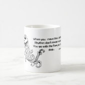 Quallen-Tasse Kaffeetasse (Mittel)