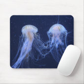 Quallen, Tiere, Unterwasser Mousepad (Mit Mouse)