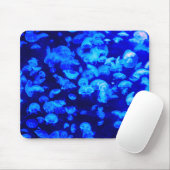 Quallen, Tiere, Unterwasser Mousepad (Mit Mouse)