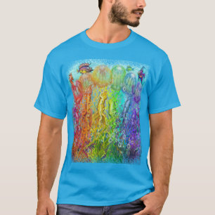Quallen Tintenfisch T - Shirt