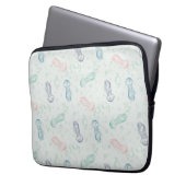 Quallen Treiben Laptopschutzhülle (Vorderseite Links)