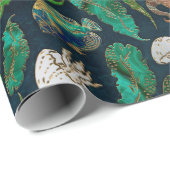 Quallen- und Kraken-Muster Geschenkpapier (Rolleneckpunkt)